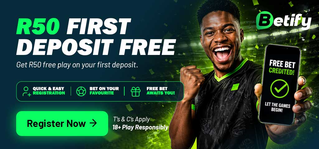 R50 First Deposit Free Play
